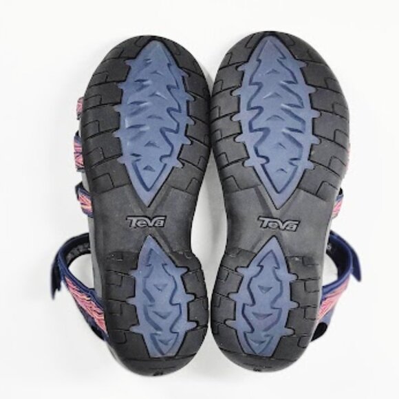TEVA Women's Tirra Sport Hiking Sandal multi colorway Size 8 EUC - Picture 8 of 10